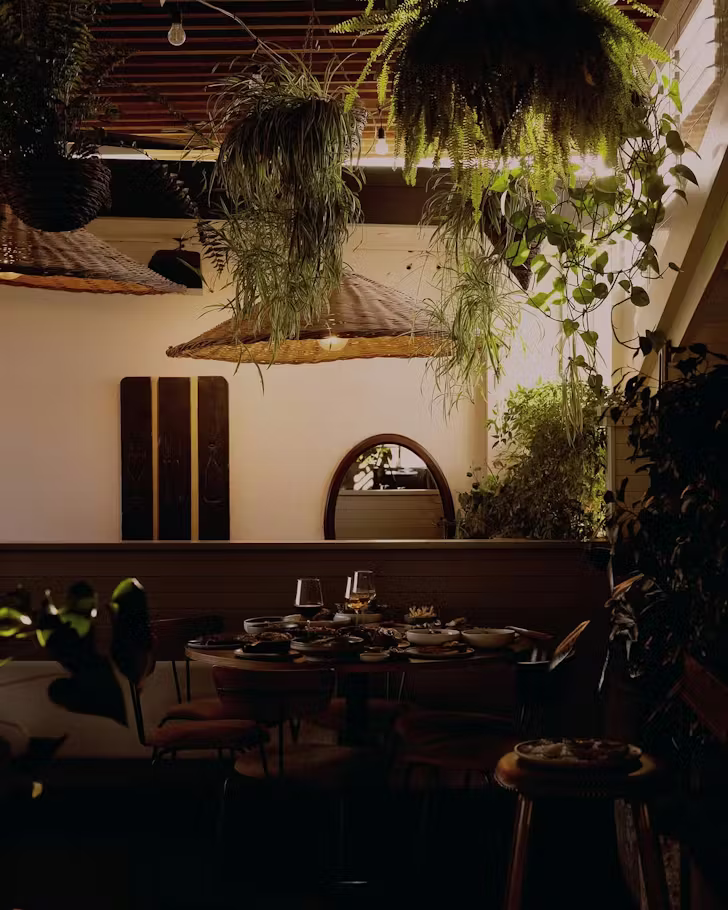 The Inn verandah dining at Edgar's