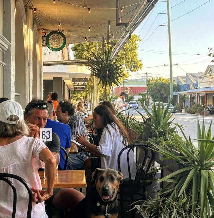 the local freo outdoor dining