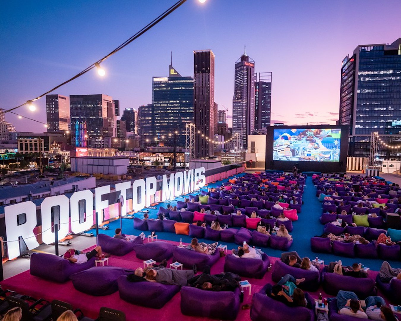 Rooftop Movies in Perth