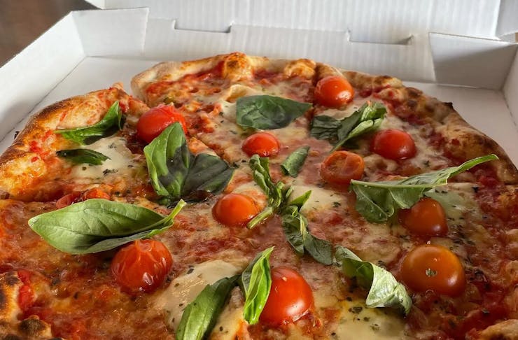 Pizza from Pretty Good Pizza, available this weekend in Perth