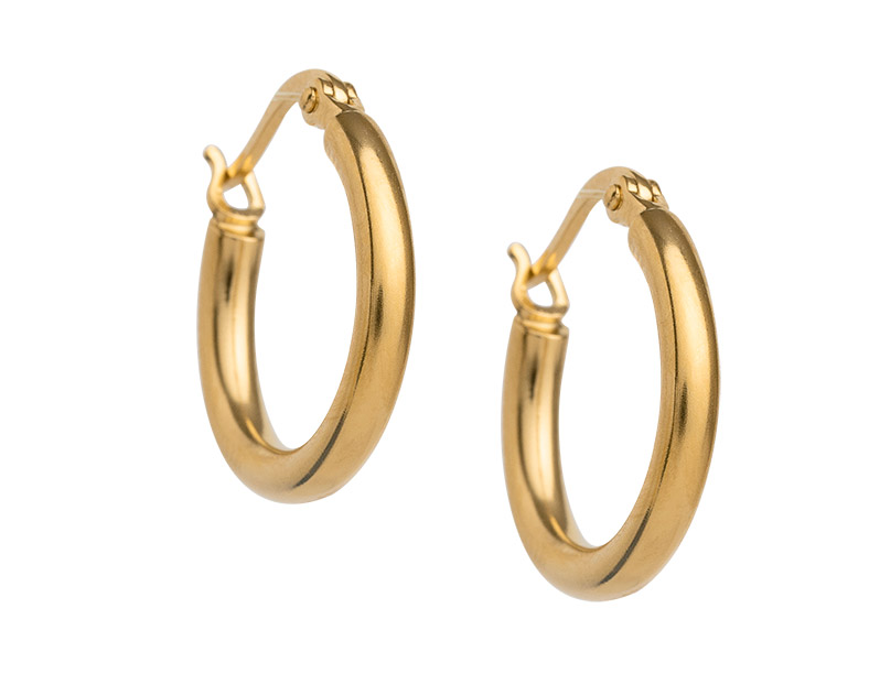 14 Gold Hoop Earrings To Polish Up Your Look | Urban List