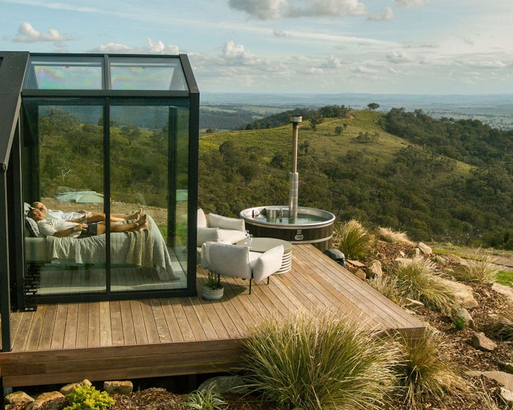 glasshouse cabin clear creek nsw tiny home near sydney