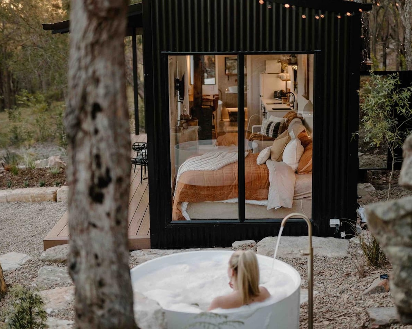 Tiny House With Outdoor Bath Nsw