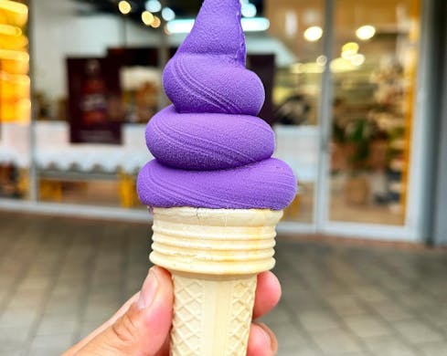 tita carinderia marrickville filipino ube soft serve