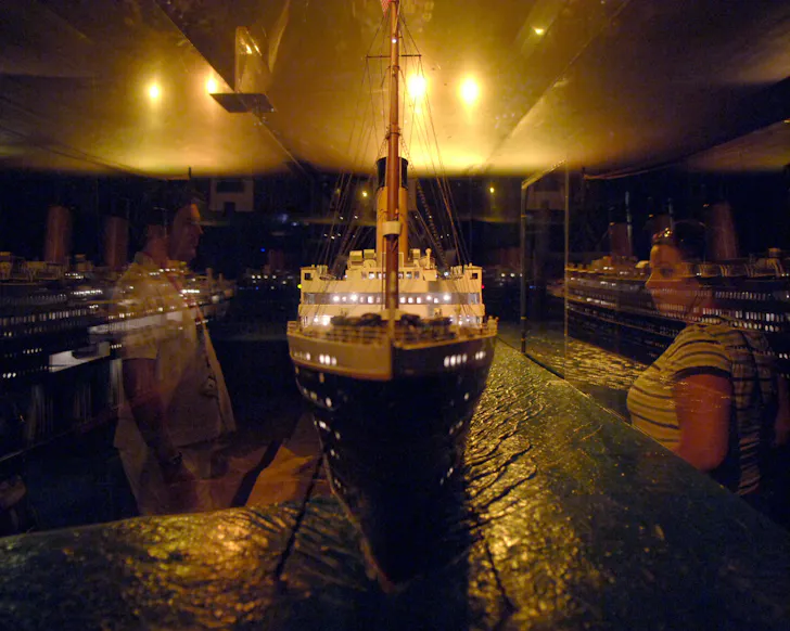 Titanic: The Human Story exhibit
