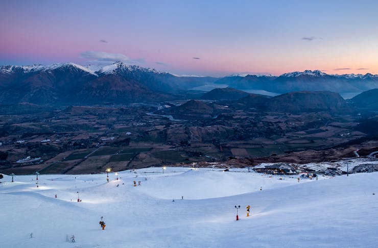 The slopes at First Base