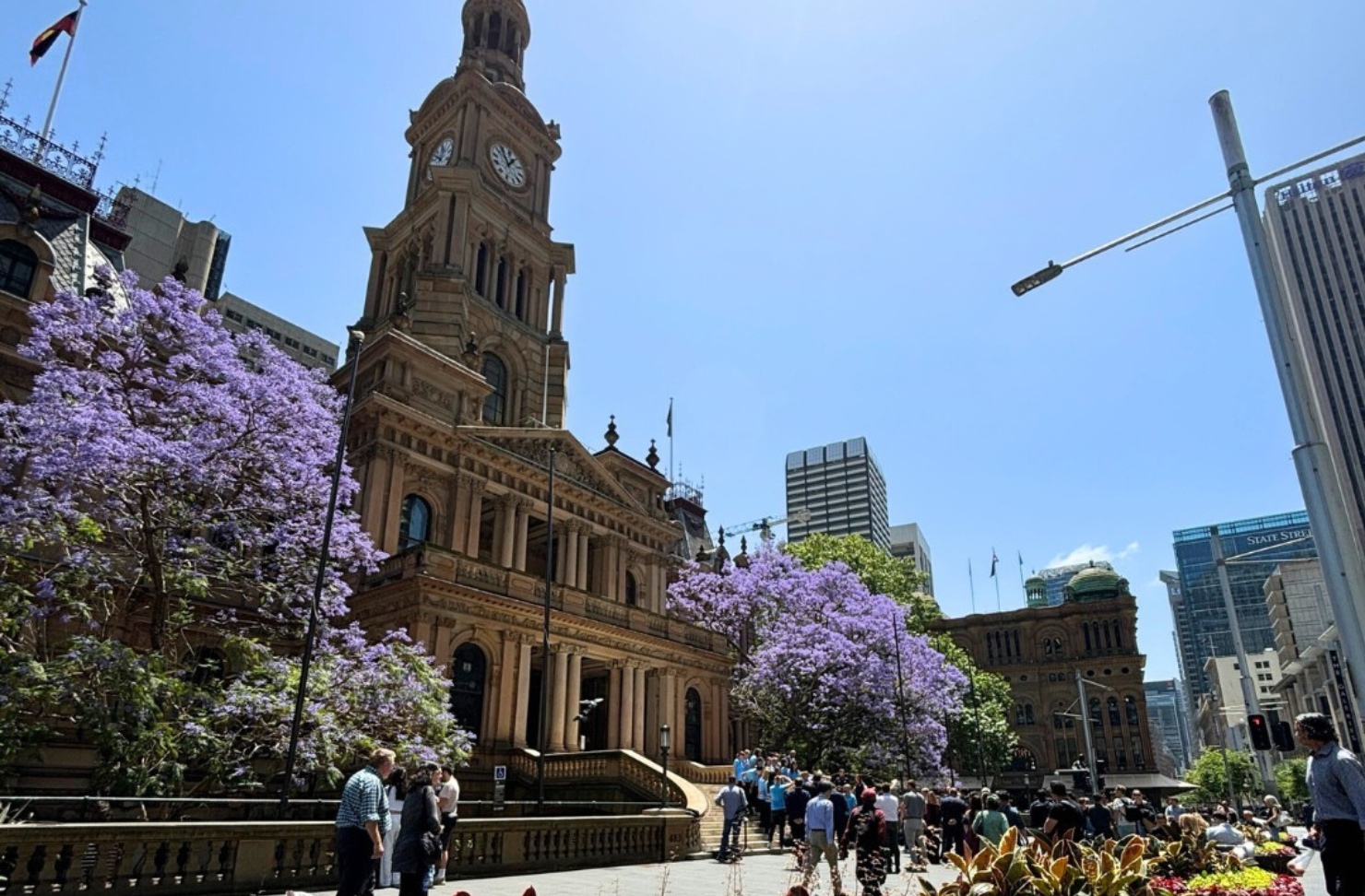 new sydney town hall square
