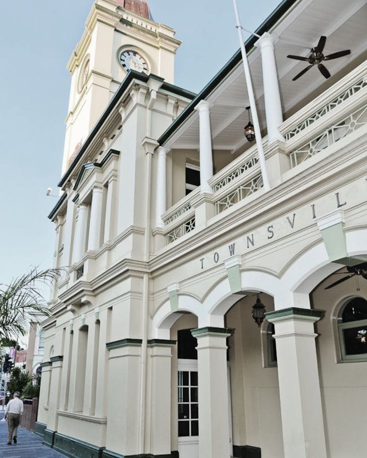 The recently renovated facade of Townsville Brewing Co. 