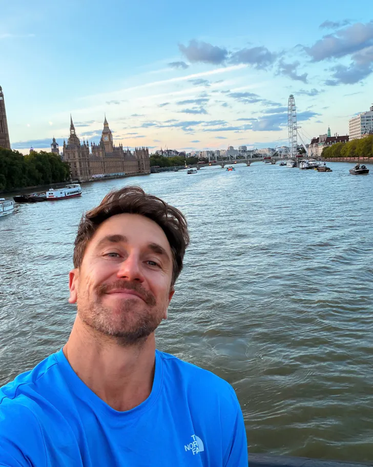 travel creator tyson mayr in london