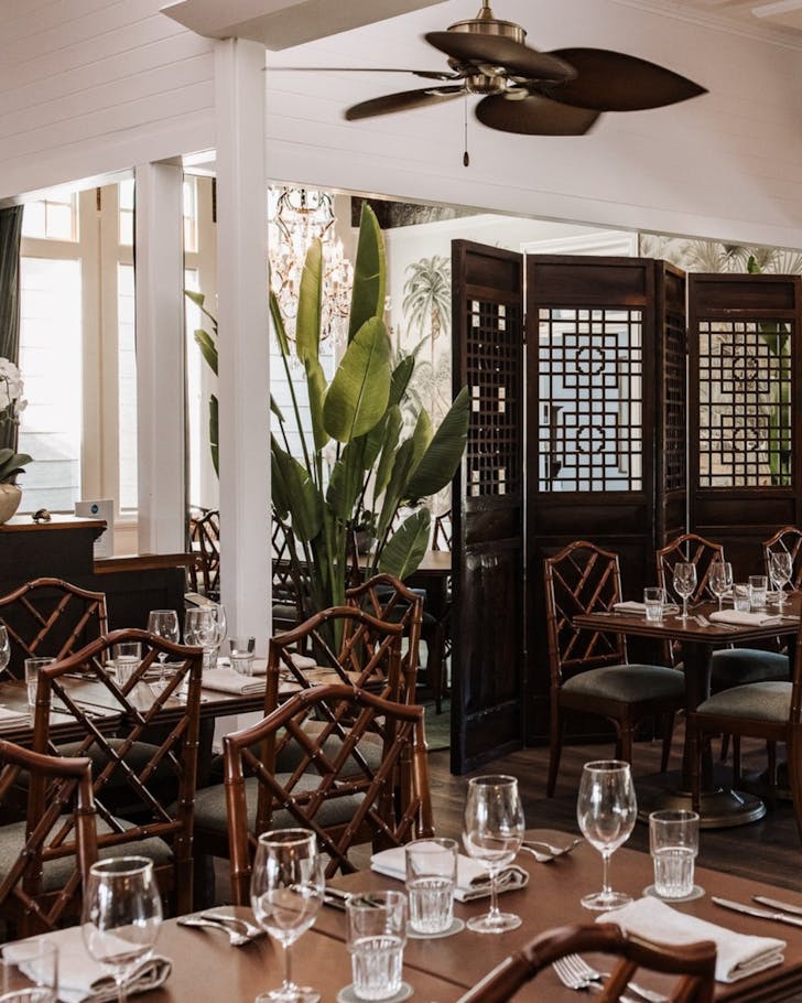 Tweed River House dining room