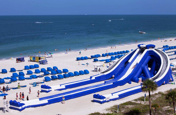 The World’s Largest Inflatable Waterslide Has Just Popped Up!