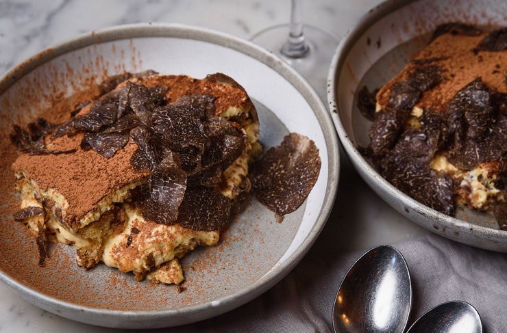 truffle espresso martini tiramisu