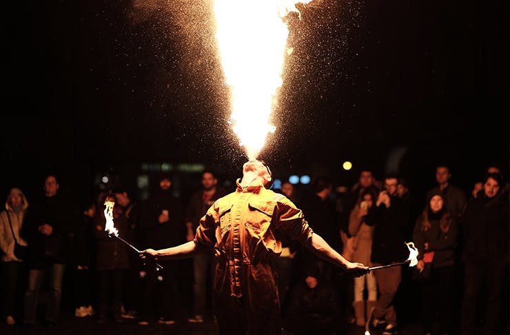 a fire breather