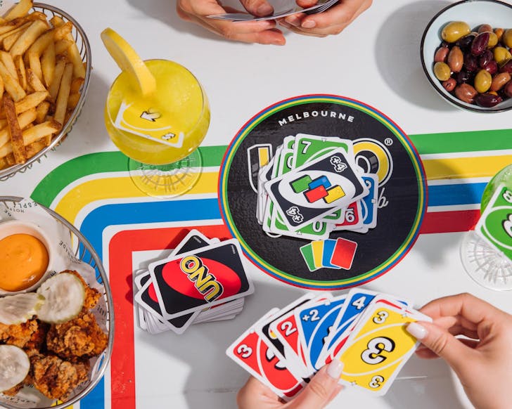 Bungalow 8 UNO Social Club drinks and food