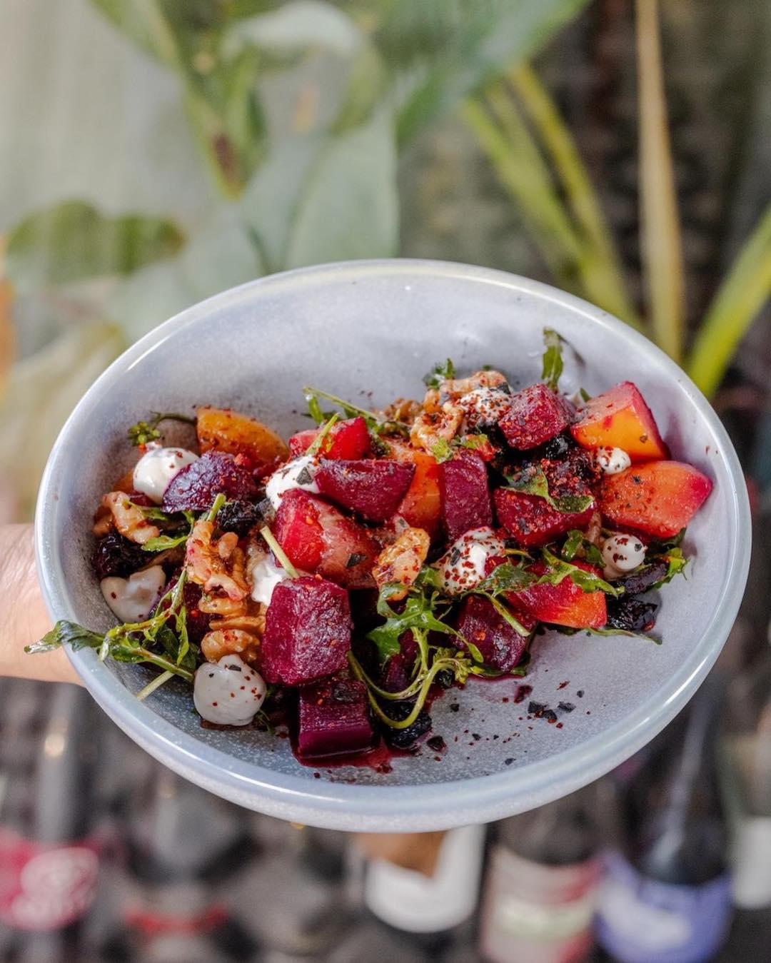 Lum's beetroot salad on offer this Valentine's Day