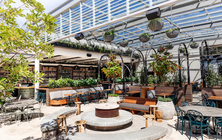 the rooftop of valley hops