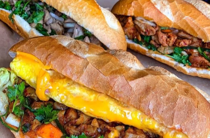 Three banh mi