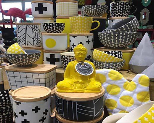 For lovers of stuff, quirky, bright, retro delights, at an affordable price visit Auckland's Vintage Love Shop