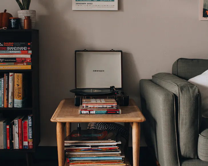 vinyl set up