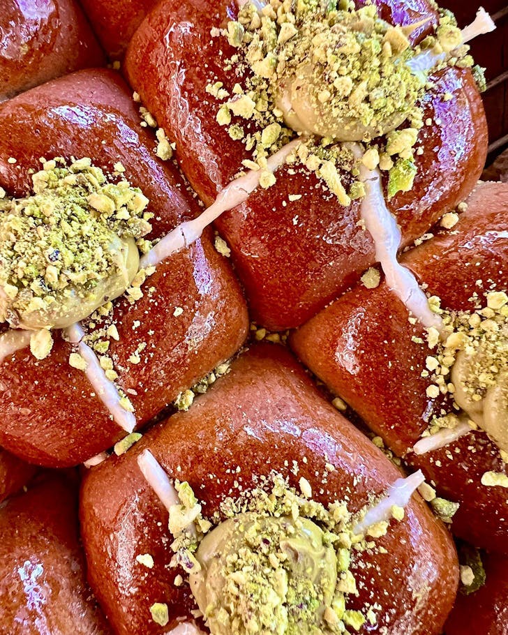 glenorie bakery viral dubai chocolate sydney hot cross buns