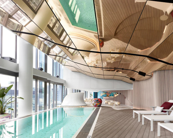 w melbourne hotel pool