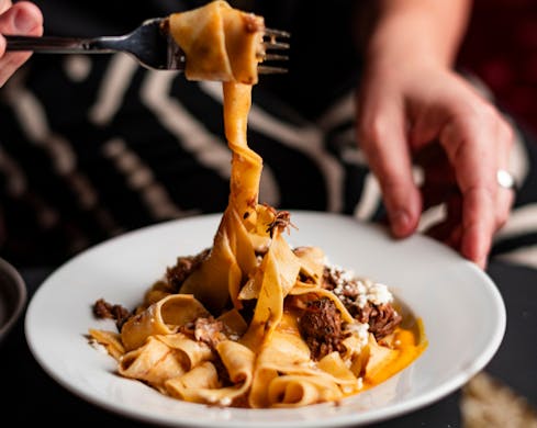 lamb ragu at we three bar marrickville