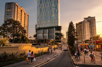 An artist's impression of the new Westin Hotel in the Gold Coast.