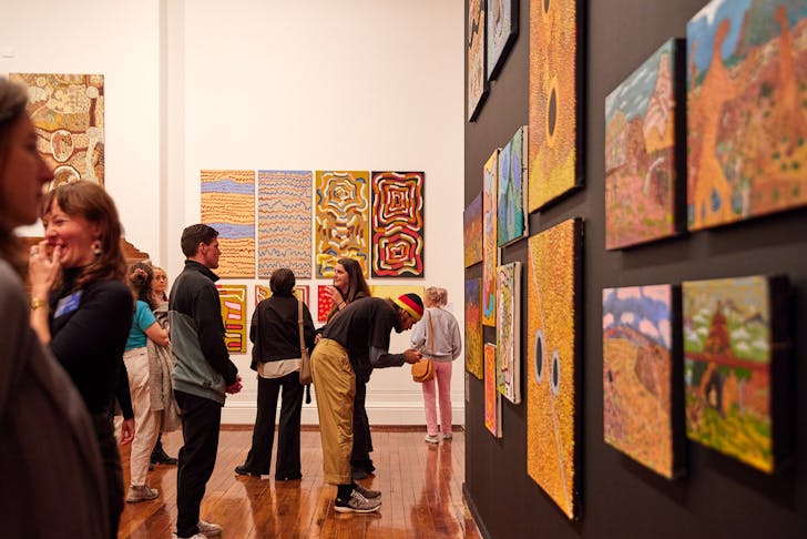 An art exhibition in Perth 