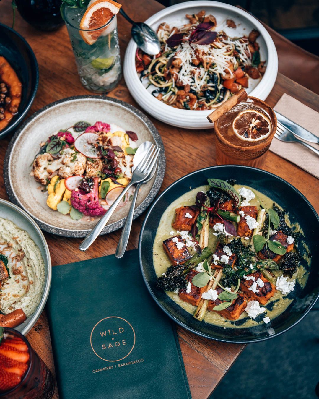 a spread of tasty breakfast dishes