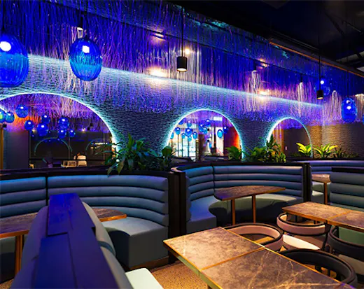 interior of wu kong restaurant