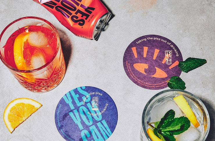Alcohol-free spritz and G&T