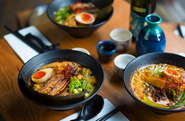 Two bowls of the best ramen Melbourne has to offer from Neko Neko