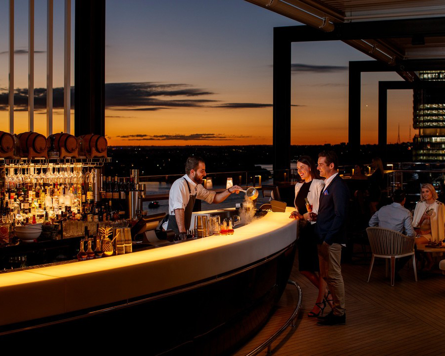 best rooftop bars sydney zephyr ace hotel