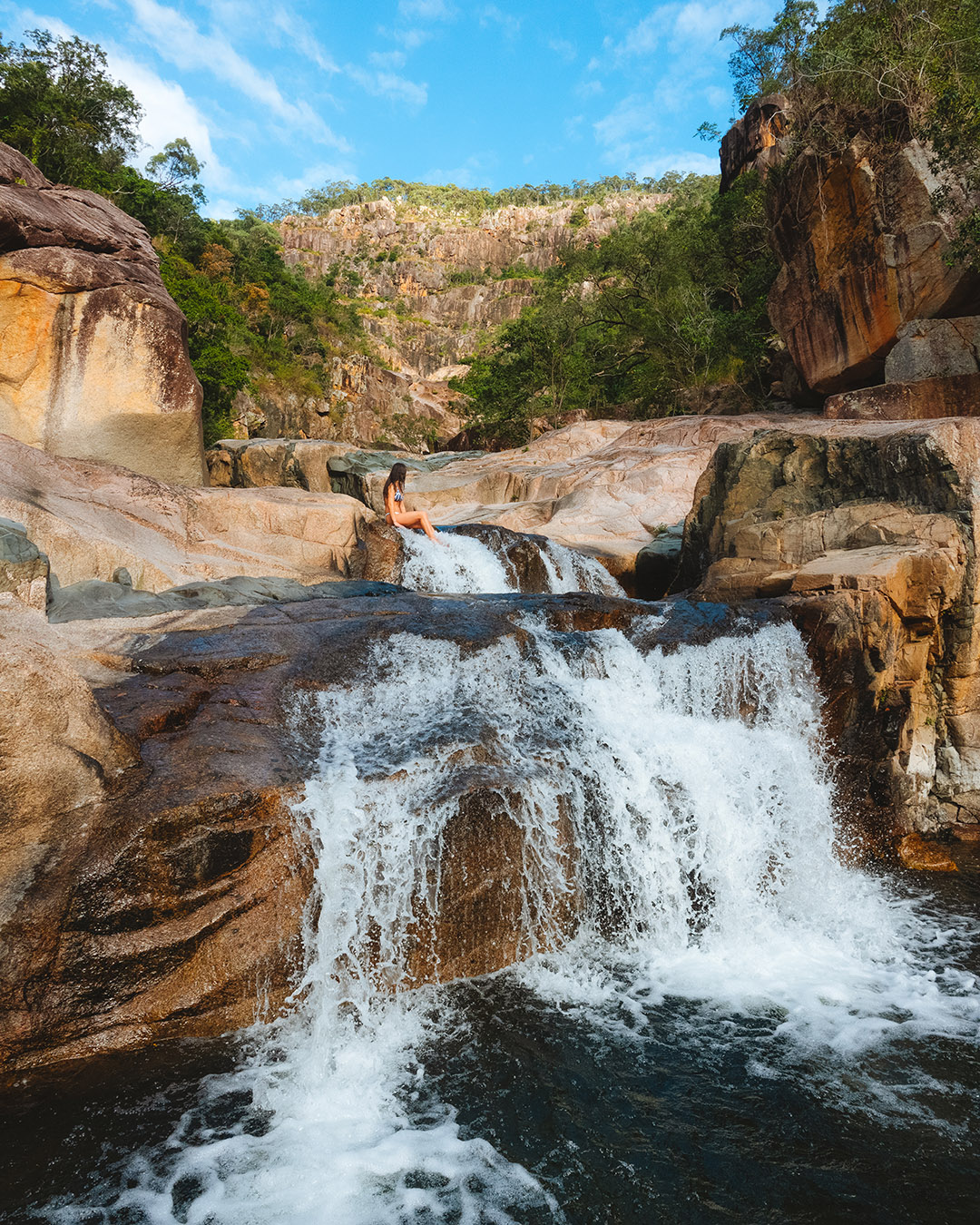 Crystal Creek Waterfall