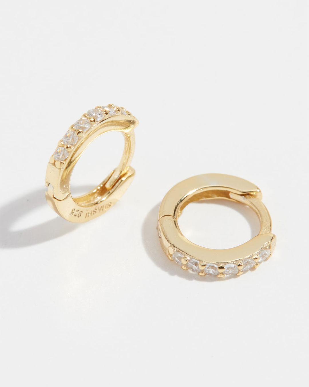 Gold hoop deals earrings with price