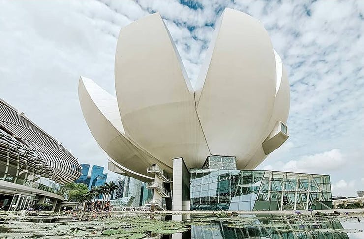Singapore's ArtScience Museum. 