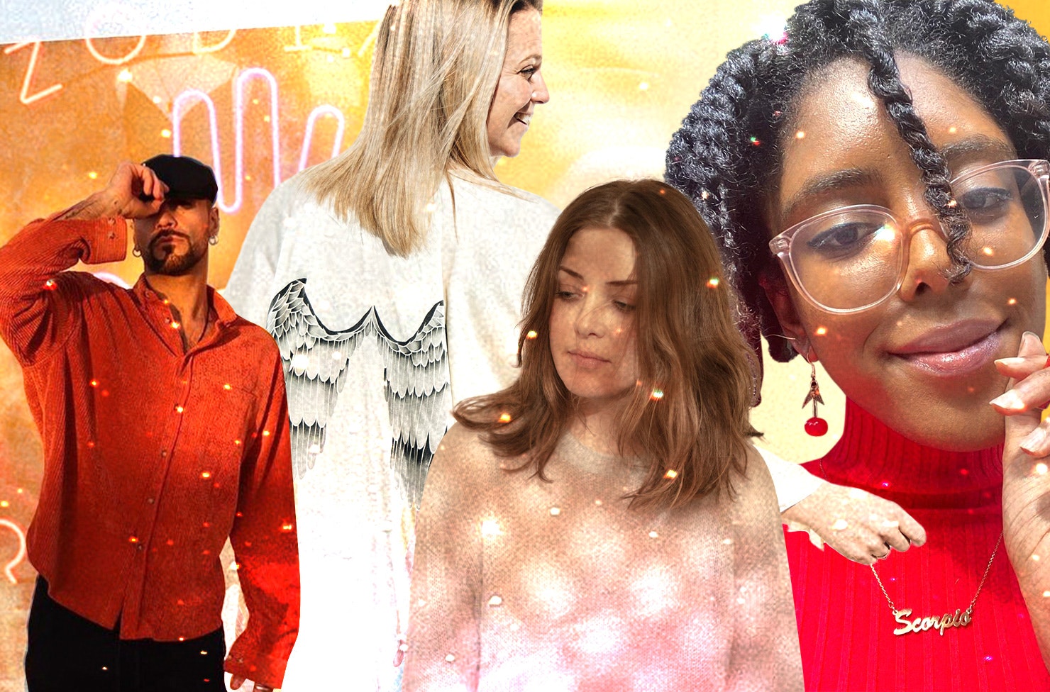 a collage of astrologers 