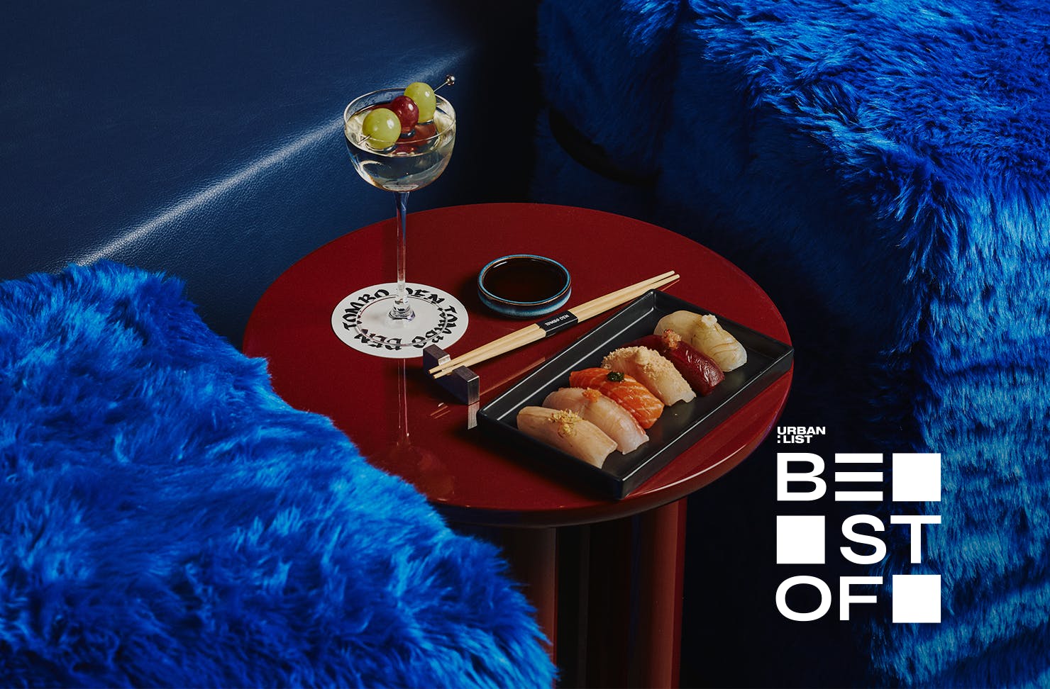 Tombo Den's offering is stacks of fun, from fluffy seats to fruity cocktails it's a hot contender for Melbourne's Best Japanese Restaurant.