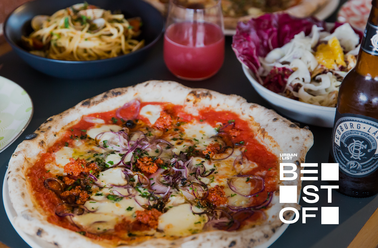 A pizza from Shop225 which has just won the equivalent on two Michelin stars, but for pizza.