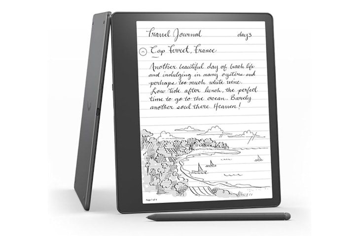 The Kindle Scribe, one of the best gifts for travel
