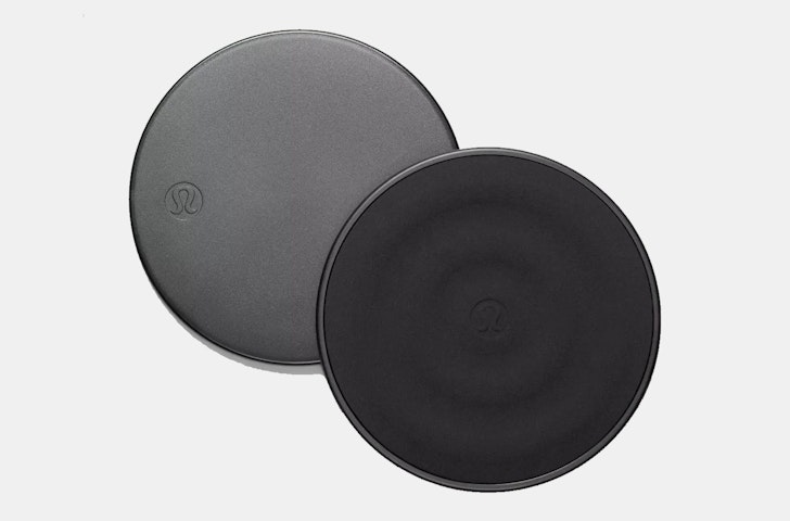 The Lululemon Workout Sliders, one of the best gifts for travel