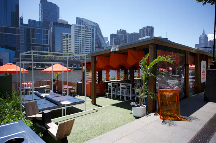 Casa Aperol at Petanque Social Melbourne