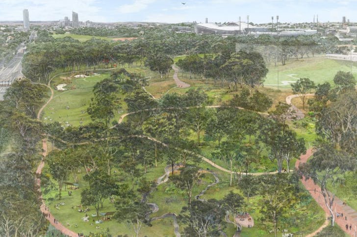 moore park golf course plans