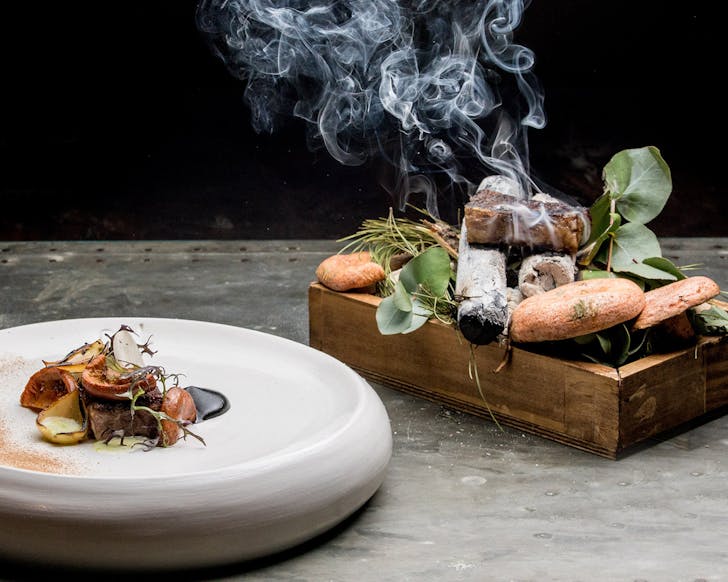 Bespoke fine dining dishes to be serves aboard the Jackson
