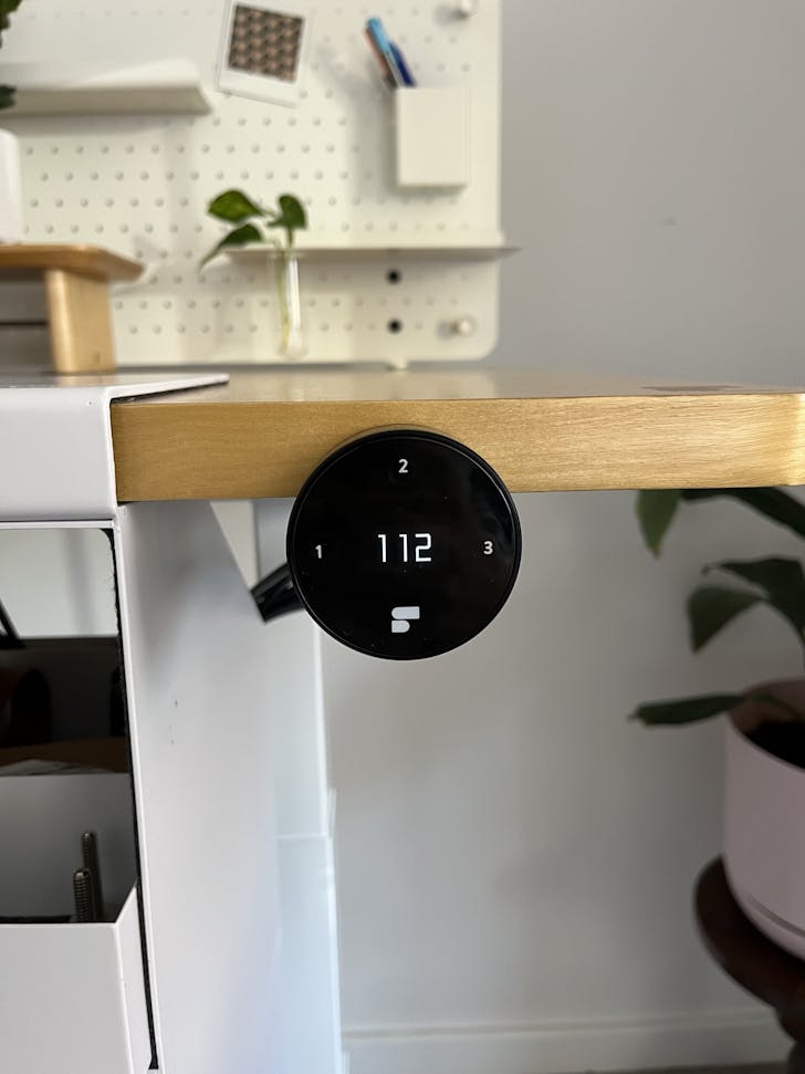 The health coach on the Ever Desk stand up desk