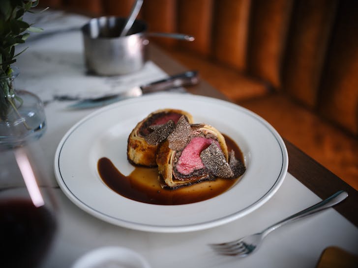 The Beef Wellington at The Kingston is one of their homage's to old-world dining.