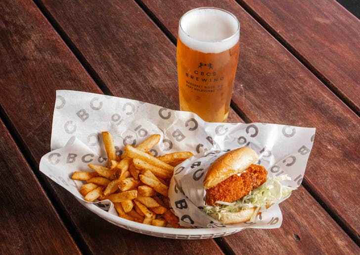 This riff on a fillet-o-fish was awarded Australia's Best Burger.