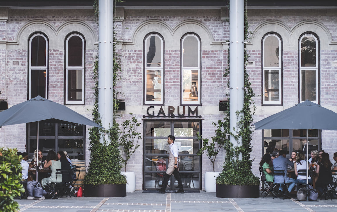 Exterior of Italian restaurant Garum in Perth's CBD