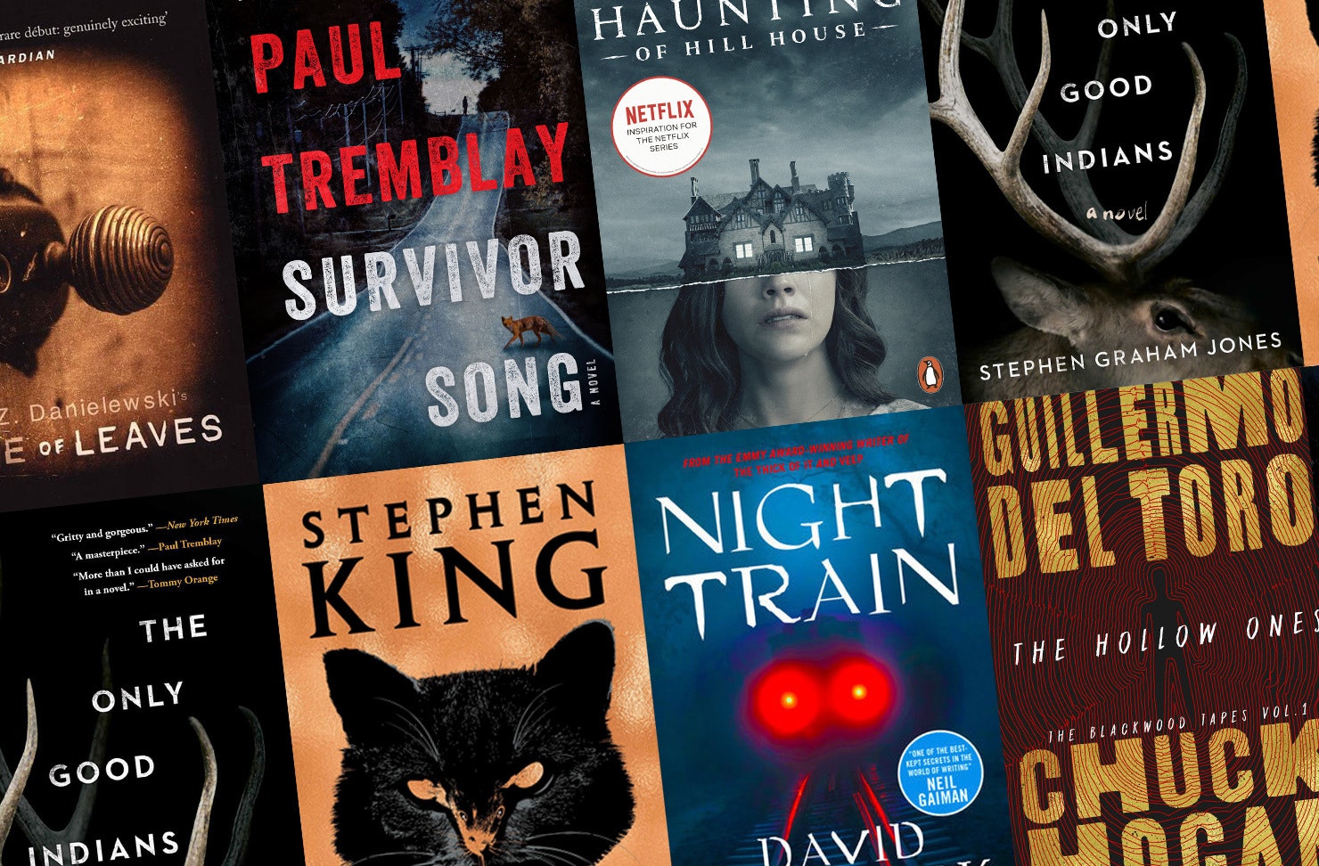 collage of the best horror books