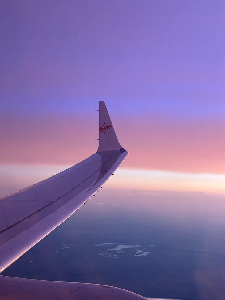 wing of a plane
